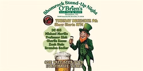 Shamrock Stand-up Night @ O'Brien's, 12\/9