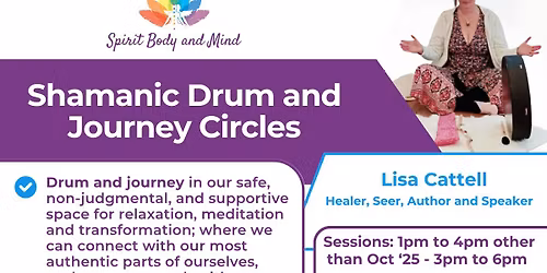 Shamanic Drum and Journey Circles 2025 - 2026 Shropshire