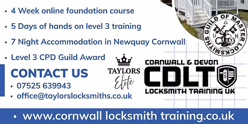 5 Day Locksmith Training Program
