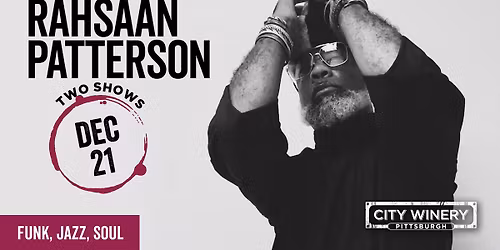 Rahsaan Patterson (two shows)