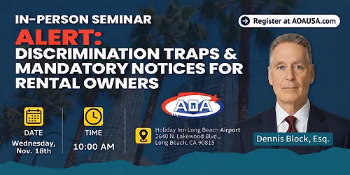 Long Beach In-Person Seminar