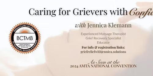 IN-PERSON: Caring for Grievers with Confidence