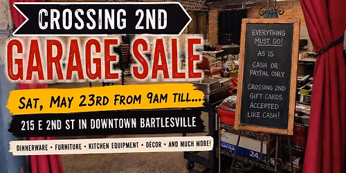 Garage Sale @ Crossing 2nd