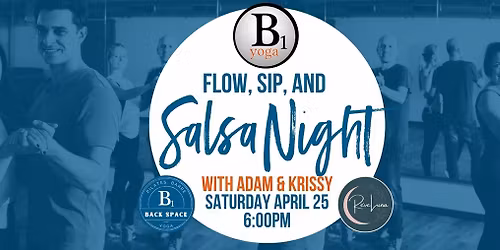 Flow, Sip & Salsa Night