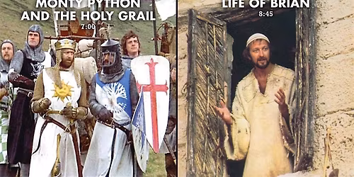 Monty Python Double Feature: Holy Grail & Life of Brian