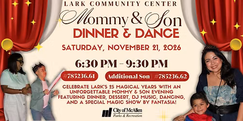 Mommy & Son Dinner and Dance