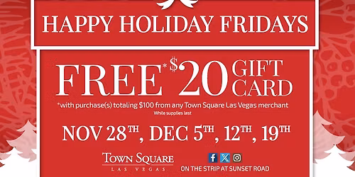 Happy Holiday Fridays 