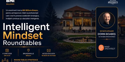 Intelligent Metrics Mindset Roundtables | BNI Billions Bra\u0219ov