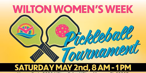 Wilton Women's Week Pickleball Tournament