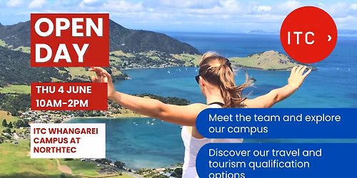 Open Day Free Event - Whangarei campus