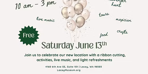 Lacey Museum Grand Opening