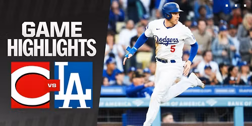 Parking Los Angeles Dodgers at Cincinnati Reds