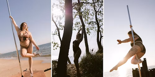 Beach Boudoir + Pole Sessions