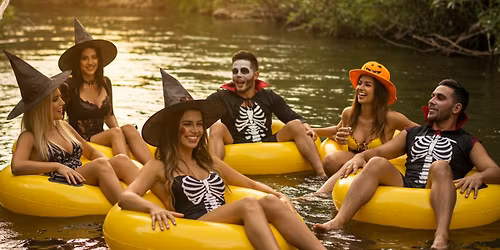 \ud83c\udf83Halloween Costume Float | Float The Fox River Tubing 