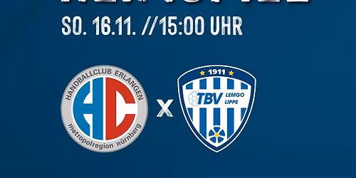 HC Erlangen vs. TBV Lemgo Lippe
