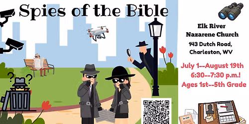 Spies of the Bible--Kids Summer Program