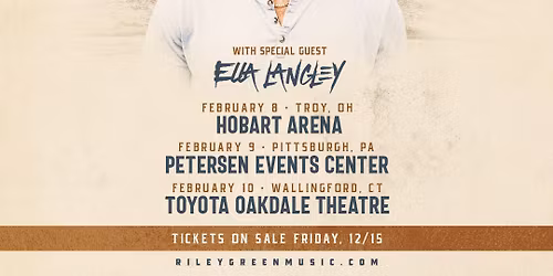 Riley Green at Midland County Horseshoe