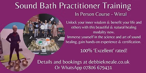 Sound Bath Practitioner Training - In Person Course