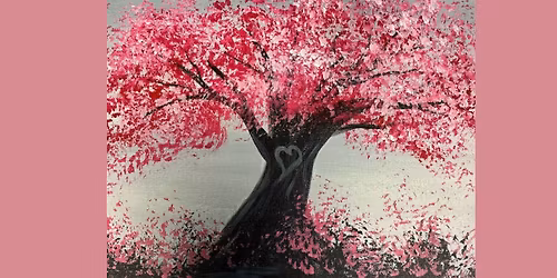 Family Evening Art Camp Day 4 \u2013 Blossom Wishes @ Happily Painted Studio