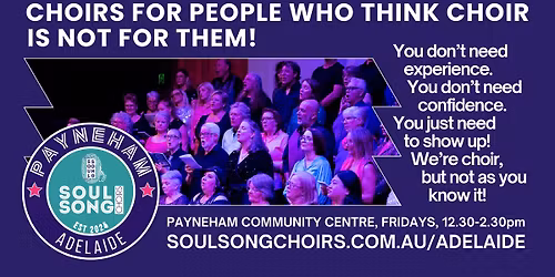 Pop Choir Rehearsal Adelaide - Payneham