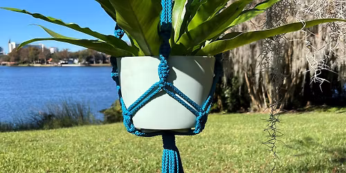 Macram\u00e9  Plant Hanger