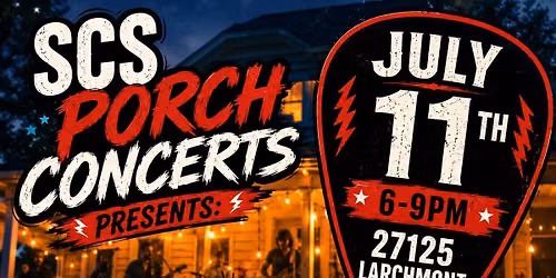 SCS Porch Concert with Shade Zero & Aqua Monkey!!