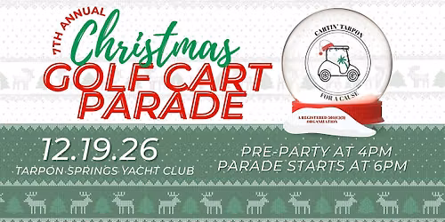 7th Annual Cartin\u2019 Tarpon Christmas Golf Cart Parade