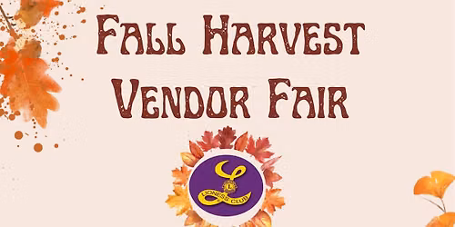 Fall Harvest Vendor Fair 