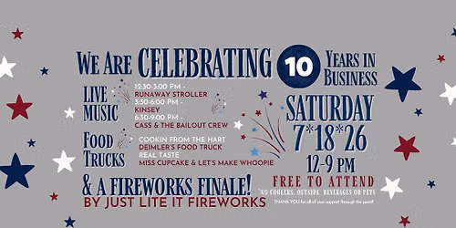 10th ANNUAL CUSTOMER APPRECIATION CELEBRATION!!