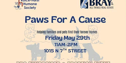 Paws For A Cause