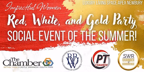 Impactful Women: Red, White, and Gold Party