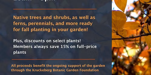 Fall Plant Sale