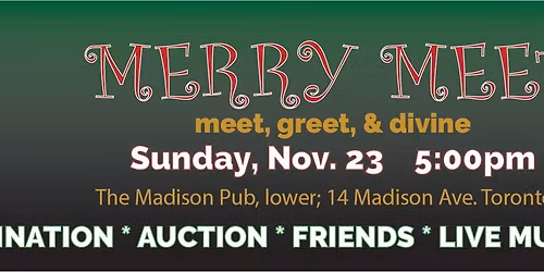MERRY MEET: meet, greet & divine