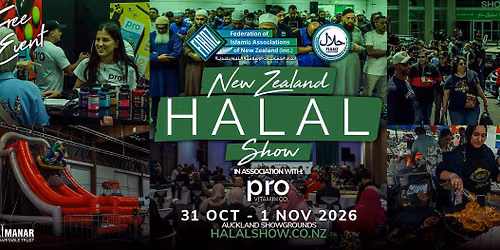 NZ Halal Show 2026 - FREE EVENT!