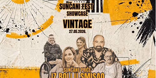 Sun\u010dani Fest Showcase | Sun\u010dane pri\u010de: Iz boli u smisao