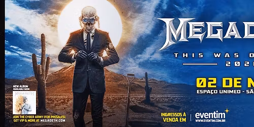 MEGADETH EM S\u00c3O PAULO