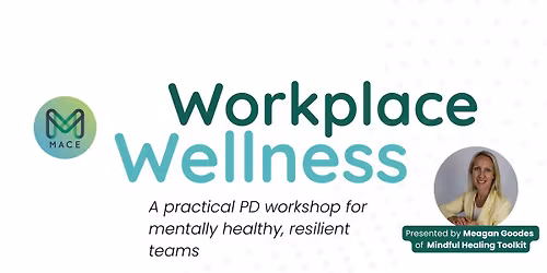 'Workplace Wellness' at MACE - A practical PD workshop for mentally healthy, resilient teams