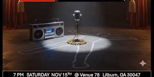 Hip-Hop Murder Mystery Dinner Theatre presented by Quad4Productions.  