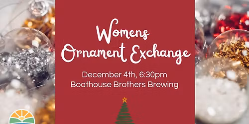 Womens Christmas Ornament Exchange