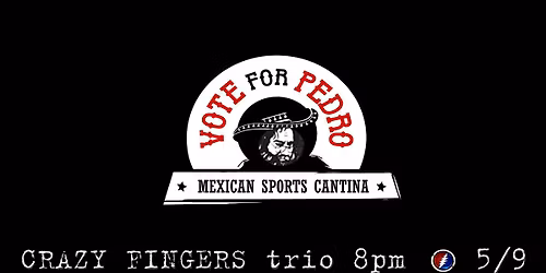 Crazy Fingers Acoustic Trio at Vote For Pedro