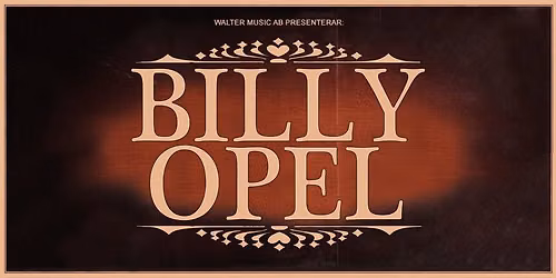 Billy Opel - Sundsvalls Teater