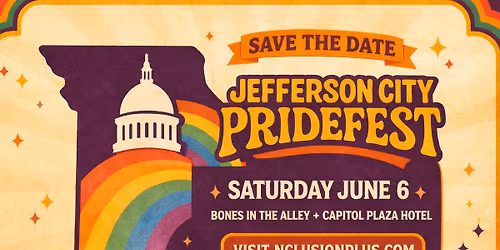  Jefferson City Pridefest @ Capitol Plaza Hotel and Convention Center