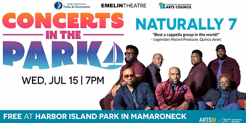 Concerts in the Park featuring Naturally 7