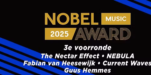 Nobel Award - ronde 3 - Muziekhuis, BplusC \/ Qbus