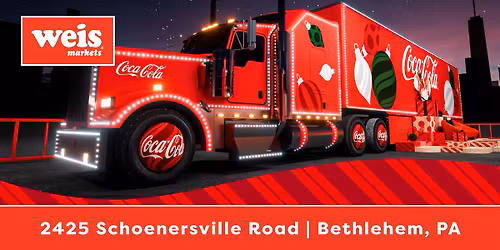Coca-Cola Holiday Caravan | Bethlehem, PA