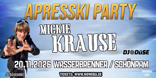 Apresski Party mit Mickie Krause und Dj D\u00fcse