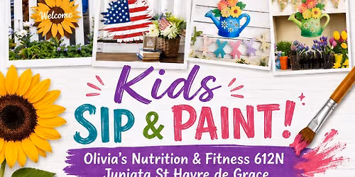 Kids Sip & Paint
