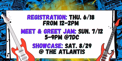 Warped Tour Flashband Showcase! Meet & Greet Jam Lottery