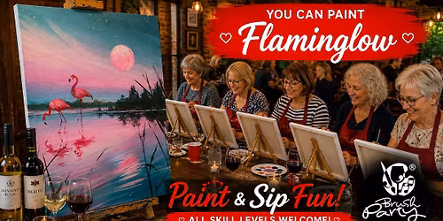 Join Brush Party to paint 'Flaminglow' in Iffley