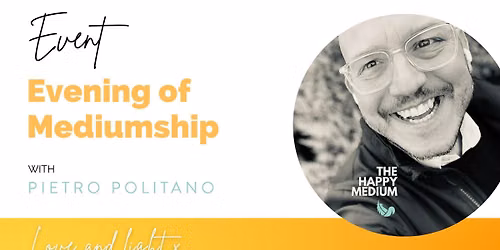 Evening of Mediumship - Pietro & Lisa Bonito @ Forester Street Spiritualist Church (Derby Central)